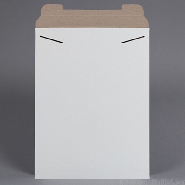White Rigid Mailer for Early Magazi